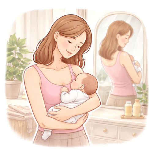 Guide sur la poitrine après grossesse et allaitement