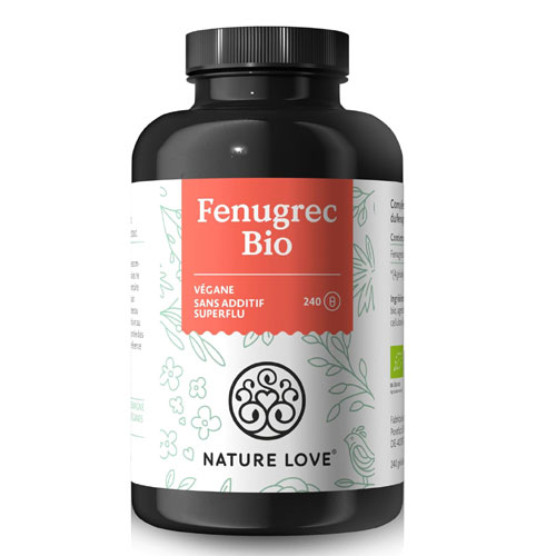 Gélules de fenugrec bio pour complémentation féminine