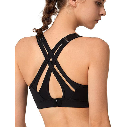 Brassière de sport maintien élevé pour activités à fort impact et poitrine généreuse