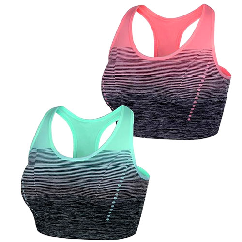 Brassière de sport maintien moyen pour yoga pilates et activités douces